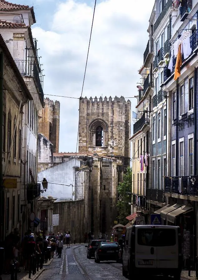 Appartamento Casa Com Graca - Fully Equiped Studio In The Historical Center Lisbona